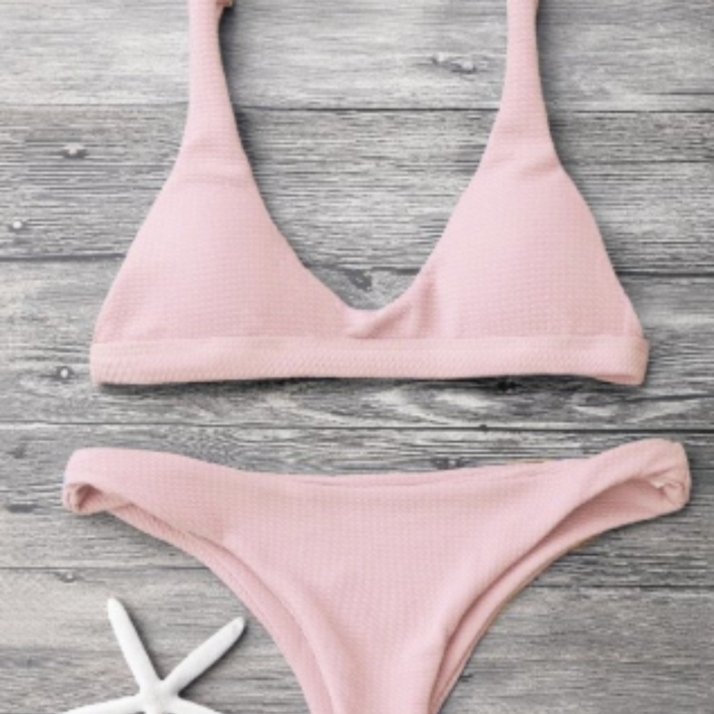 Zaful Bikini Light Pink